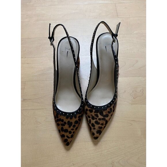 MARC Fisher BNWT "Joily" slingback pump women NEW animal print - Picture 2 of 10